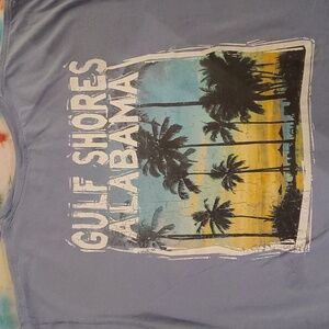 EUC Vintage Comfort Colors 'Gulf Shores Alabama' tshirt sz Large